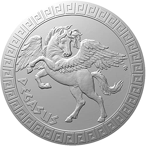 2022 de mitska stvorenja češki powercoin pegasus mitska stvorenja 1 oz srebrni novčić 2 $ niue 2022 dokaz