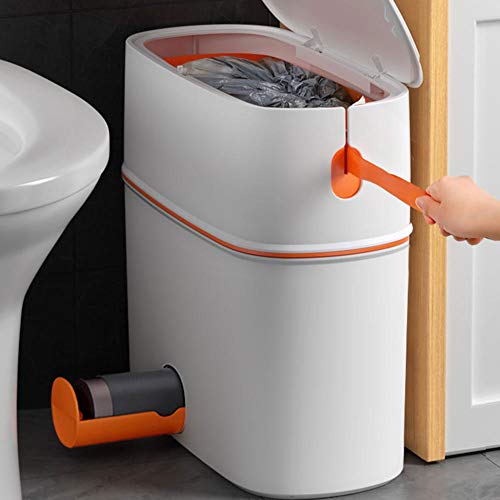 Kanta za smeće s poklopcem prijenosna Automatska kanta za pakiranje za kuhinjsku kupaonicu
