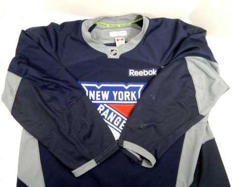 New York Rangers Game koristio mornaricu Jersey Reebok NHL 58 DP31321 - Igra korištena NHL dresova