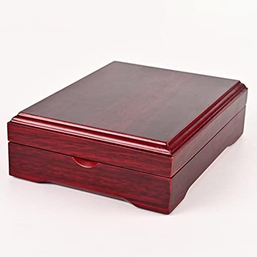 Shamjina Moderna drvena kutija Organizator kutija za skladištenje izdržljiva medalja za medalju Mala drvena kutija za ostavu