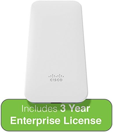 Cisco Meraki MR70 dvopojasni, 802.11ac Wave 2 Robugided pristupna točka s 3-godišnjom licencom za poduzetništvo