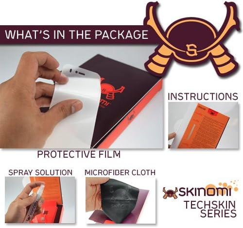 SkinOmi zaštitnik kože cijelog tijela kompatibilan s Asus Transformer Pad TF300 TechSkin Full Coverge Clear HD Film