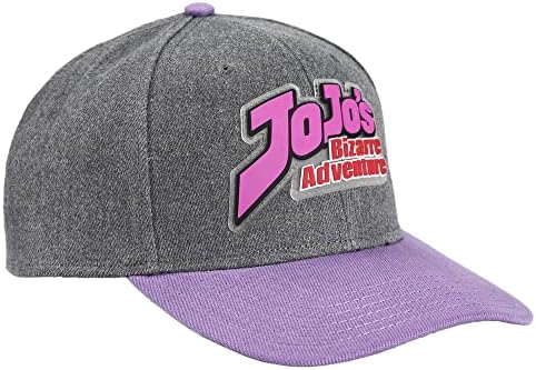 Jojo's Bizarre Adventures Anime crtani logotip pod Bill Art Snapback Hat Grey