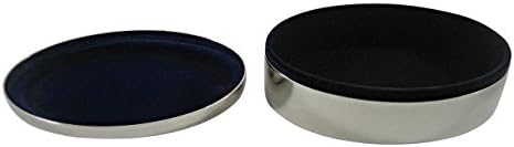 Kiola dizajnira srebrno tonirano urezano ovalno ovalno ovalno trinket kutija za nakit