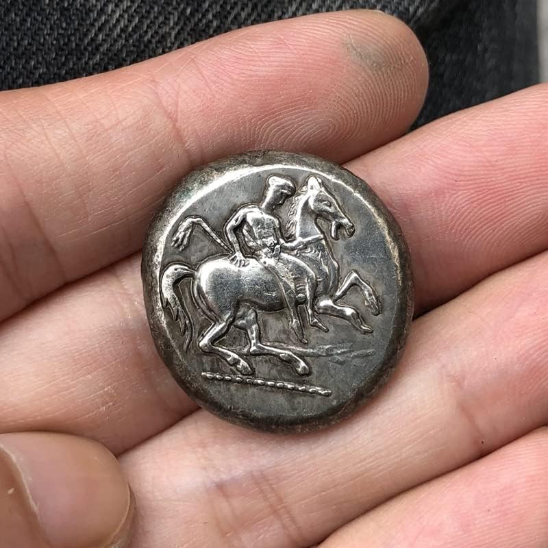 Grčke kovanice mesing srebrni antikni zanat inozemne komemorativne kovanice nepravilna veličina tipa 55