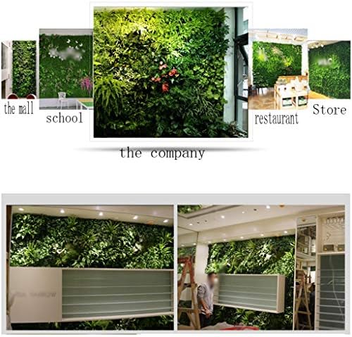 Umjetna ploča za živicu, zaštita ograde za privatnost od zelenog bršljana od šimšira, ukrašavanje zida kućnog vrta biljkama