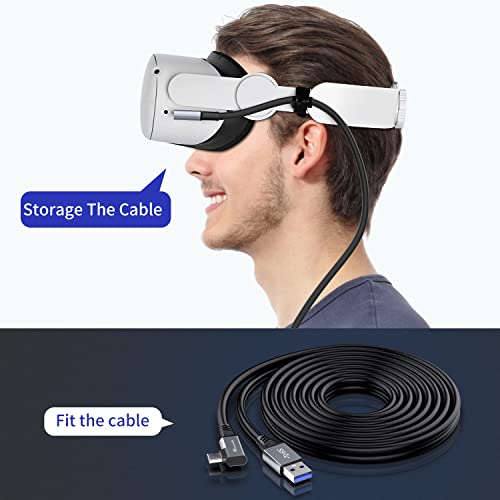 Ruaeoda 20ft VR Link kabel kompatibilan s Oculus Quest 2, VR kabel za slušalice kompatibilan za Oculus Quest 2 / Quest 1,