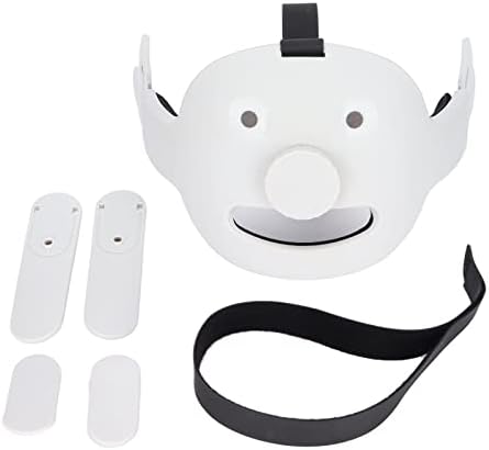 Shanbor VR remen za glavu glave, čvrsta ergonomija: Jednostavna za upotrebu ABS VR naočala za glavu za Quest2 VR slušalice