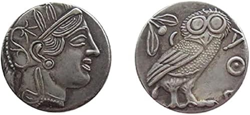 Srebrni grčki novčić inozemni kopija srebrni prigodni novčić g06s Emotional Grečki kovanik inozemni kopija srebrni komorativni