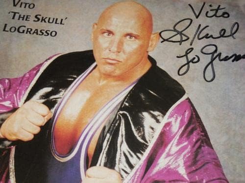 Vito lubanja Lograsso Autographed 8x10 Fotografija u boji - WWE/ECW! - Fotografije hrvanja s autogramima