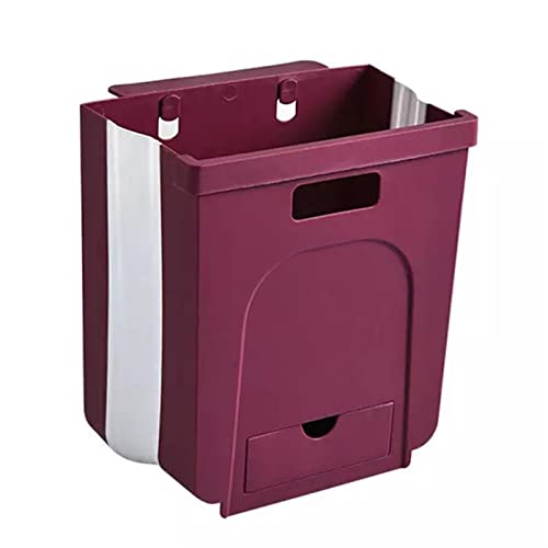 Zukeeljt kanta za smeće kanta viseće veliko smeće kante za ormarić vrata toaletna smeće zid montirana kupaonica smeće can