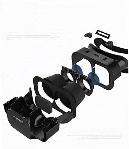MXJCC VR slušalice, slušalice virtualne stvarnosti, naočale za filmove, video, igre - 3D VR naočale za Android i ostale telefone