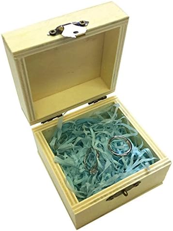 MyLifemylove ugravirana personalizirana kutija za drva, kutija za vjenčanje za prijevoz, kutija za rustikalni prsten, personalizirani