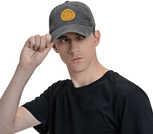 Bitcoin ikona bejzbol kapice Mans bejzbol kapu za pranje podesivih žena hip-hop kapa