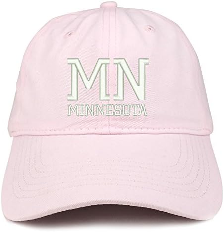 Trgovačka trgovina odjeće Mn Minnesota State Empoided Cotton Tata šešir