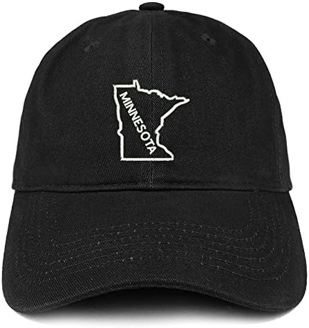 Trgovačka trgovina odjeće u Minnesota Tekst država Izdvojena izvezena mekanog pamučnog oca šešira