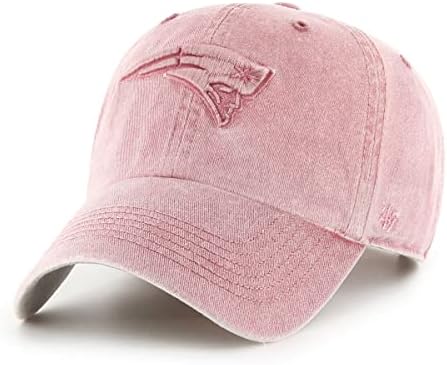 '47 Ženska ružičasta New England Patriots Mist Očistite podesivi šešir