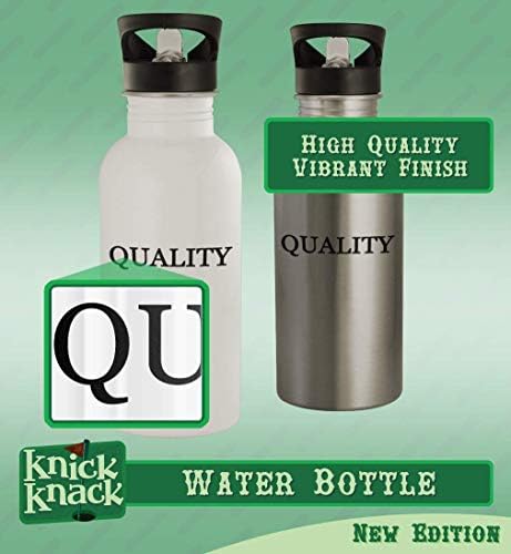 Knick Knack pokloni offers - boca vode od nehrđajućeg čelika od 20oz, srebro