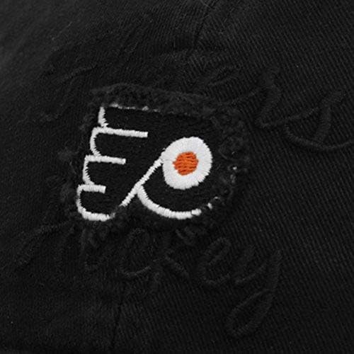 Reebok NHL Philadelphia Flyers Ladies Crni životni stil podesivi šešir